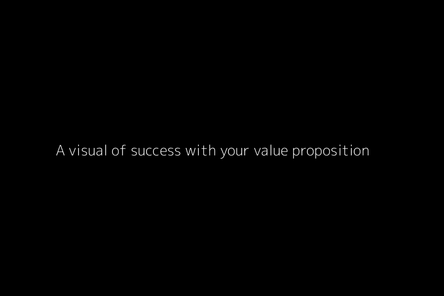 A visual of success